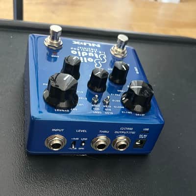 NuX NSS-5 Solid Studio IR and Power Amp Simulator 2010s - Blue image 3