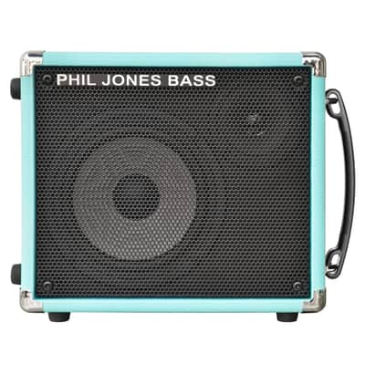 Phil Jones Bass Cab-17 100 Watt Bass Cabinet - Seafoam Green image 1