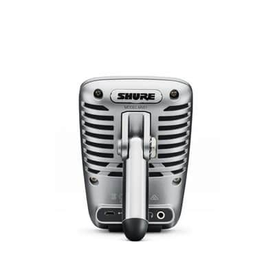 Shure Motiv MV51A Digital Large-Diaphragm Condenser Microphone with USB and Lightning Cables Included image 3