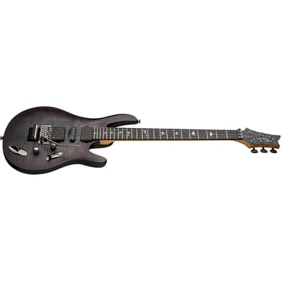 PRS SE Chleo Herman Li Signature Guitar - Charcoal Purple Burst image 4