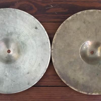USED Zildjian K/Z 13" Dyno Beat Hi-Hat Cymbals (Pair) image 2