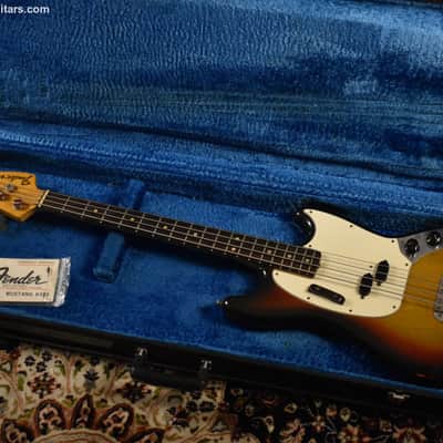 Fender Mustang Bass 1975 Sunburst image 6