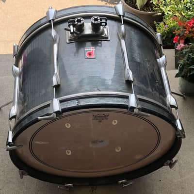 22” Premier Bass Drum 1960’s Grey Shimmer Kick Drum image 3