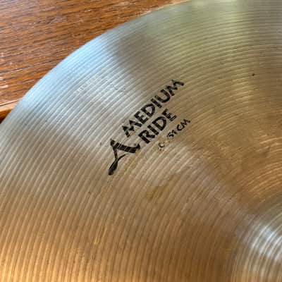 Zildjian 20" A Series Medium Ride Cymbal 1982 - 2012 - Traditional image 5