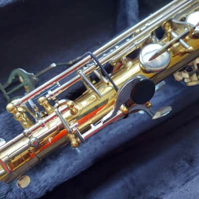 Cecilio Mendini HMAS-LN alto saxophone Brass image 11