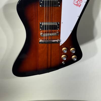 Epiphone Firebird Electric Guitar | 2022 | Vintage Sunburst | In-House Adjusted | Includes Roadrunner Case image 3