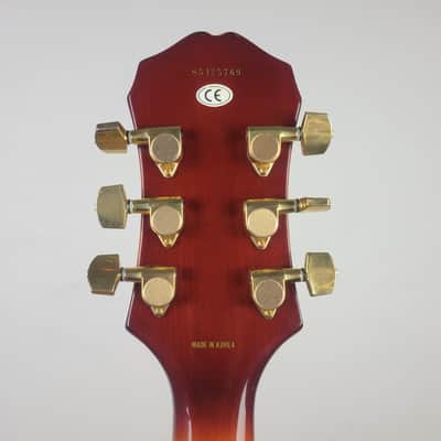 1995 Epiphone Joe Pass Emperor II Modified - Vintage Sunburst With OHSC image 4