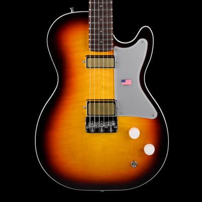 Harmony Factory Special Jupiter Thinline Flame Maple 3 Tone Sunburst With Mono Case - 1 OF 24 image 1