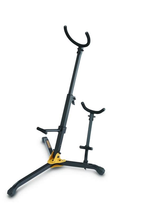 Hercules DS536B Baritone, Alto/Tenor Saxophone Dual Stand image 1