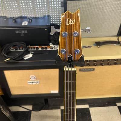 ESP LTD TL-4Z Fretless Hollowbody 2017 - 2018 - Natural Gloss image 4