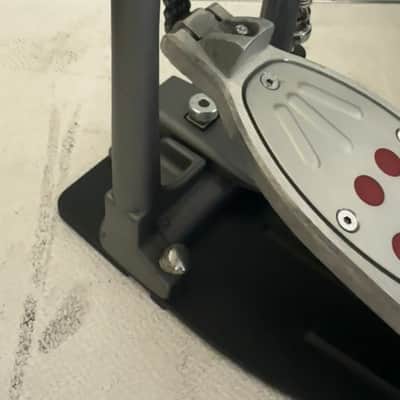 Pearl P2050C Eliminator Redline Chain-Drive Single Bass Drum Pedal 2010s - Silver / Black / Red image 4