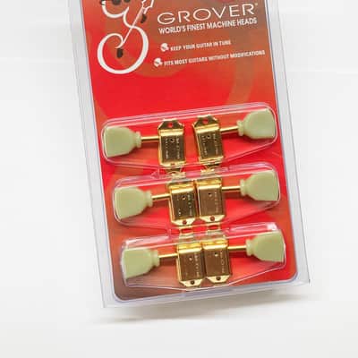 Grover Gold Keystone Guitar Tuners for Vintage Gibson® Les Paul/SG/ES 133GK image 1