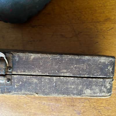 Vintage 1956 Danelectro Hardshell Case – Generously Relic'd by Time, Wildlife, and "KC" image 10
