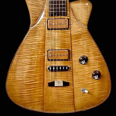 Jesselli Guitars “3-Piece Special” Flame Maple. Fully Hollow & Carved 2021 / NEW (Authorized Dealer) image 7