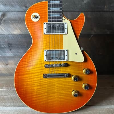 Gibson Custom 1960 Les Paul Standard Reissue, VOS 8.15 LBS!! - Tangerine Burst 06037 image 1