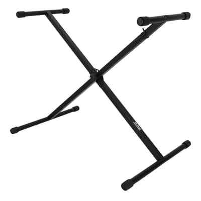 On-Stage TMP-KS90-SA Classic Single X-Stand Keyboard Stand KS90+Laptop Backpack image 4