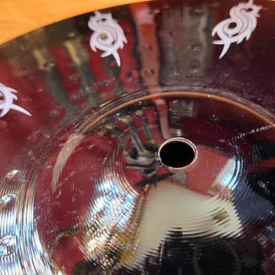 Paiste ALPHA II Colorsound Hyper Crash- 16”  Joey Jordison Slipknot Edition 2014 - Black Colorsound image 4