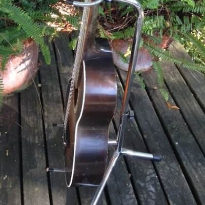 Collegiate Santacilla Parlor Guitar 1920's-1930's image 11
