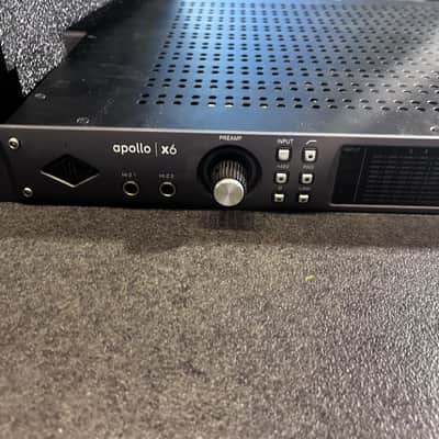 Universal Audio Apollo x6 Thunderbolt 3 Audio Interface 2018 - Present - Black image 6