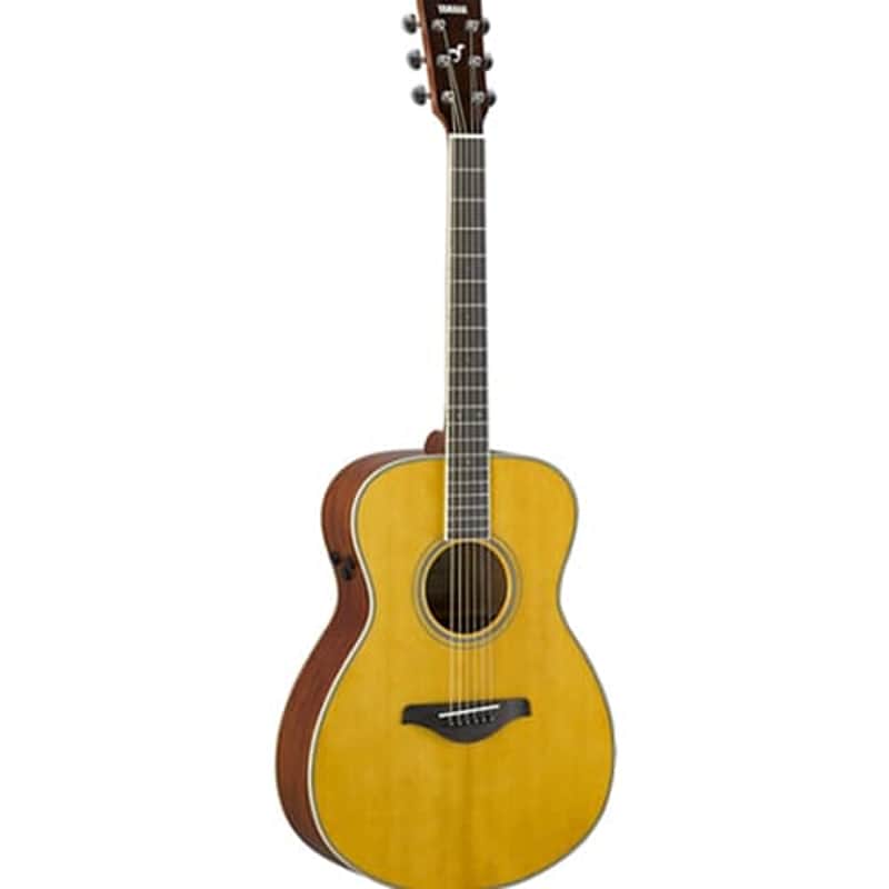 Yamaha FS-TA TransAcoustic Concert Acoustic Electric Guitar - Vintage Tint image 1