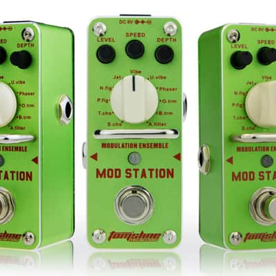 Toms Line Mod Station Modulation Guitar Effects Pedal  11 classic modulation effects image 1