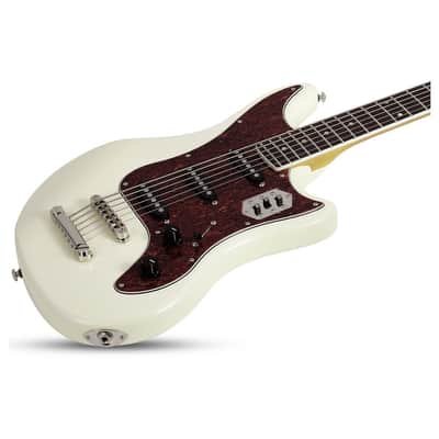 Schecter Hellcat-VI - Ivory Pearl (IVYP) (294) image 8