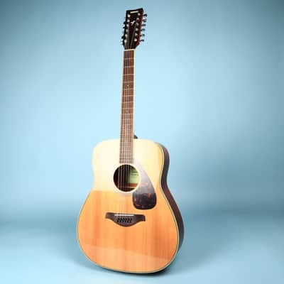 Yamaha FG820-12 Dreadnought 12 String Acoustic Guitar Solid Spruce Top Natural image 2