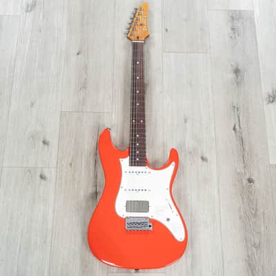Ibanez AZ2204NW AZ Prestige Guitar, Rosewood Fretboard, Vermillion Red image 3