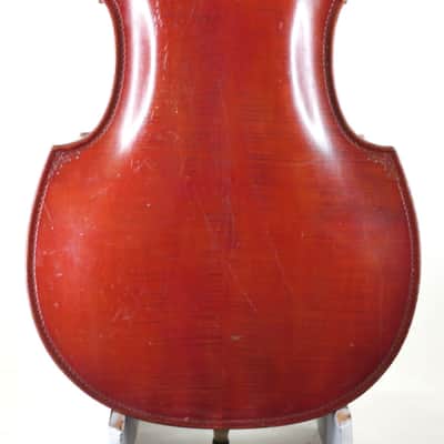Five String Pöllmann Double Bass 1974 – E.M. Poellmann Contrabass, LH image 3