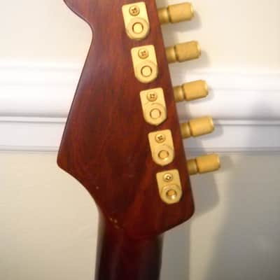 Gorgeous Handmade Stratocaster 1 piece ash body, Warmoth padouk neck, LSR tuners image 5