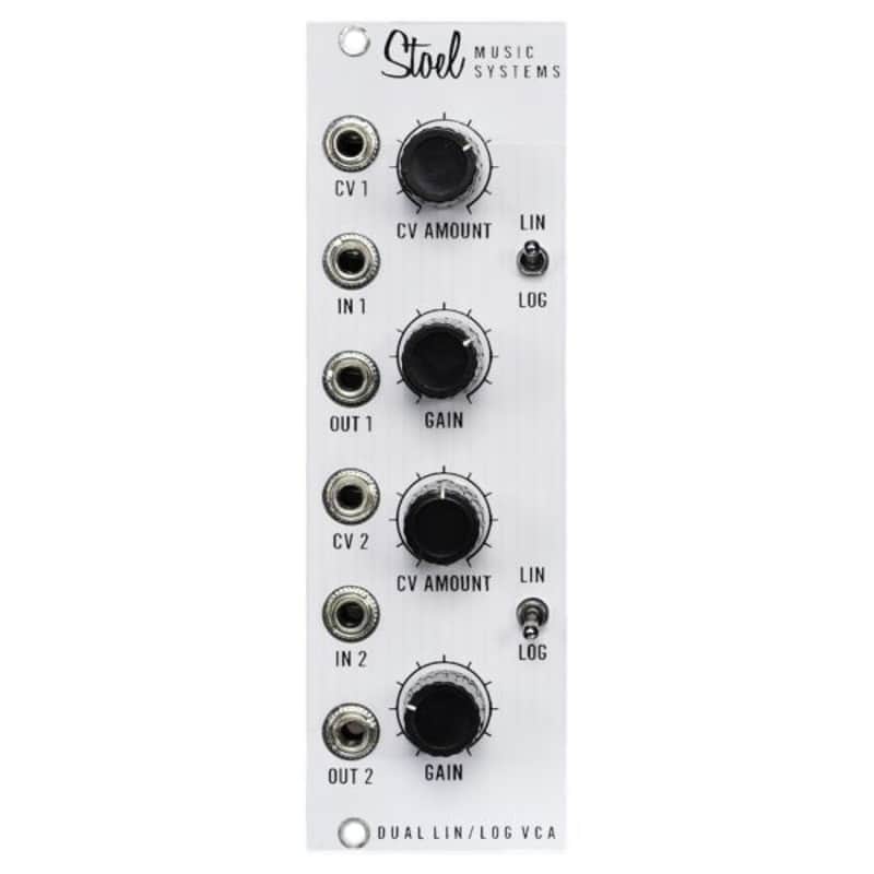 Dual Lin/Log VCA by Stoel Music Systems - Two VCAs with selectable linear or log response image 1