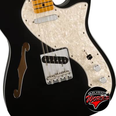 FENDER - Vintera II 60s Telecaster Thinline MN Black 0149062306 image 2