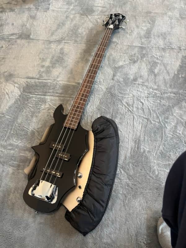 Cort Gene Simmons Axe Bass Black | Reverb