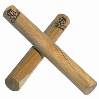 Latin Percussion LPA165 Aspire Series White Wood Clave