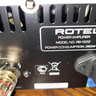 Rotel RB-1572 SILVER 250 WATTS X2 image 3