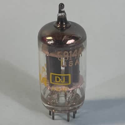 Vintage Sylvania 5814A NOS Matched Pair 12AU7 ECC82 Preamp Tubes! T101 image 8