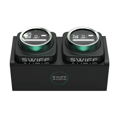 Swiff Audio WX510 Wireless In Ear Monitor IEM System, 2 Receivers, Charging Case image 2