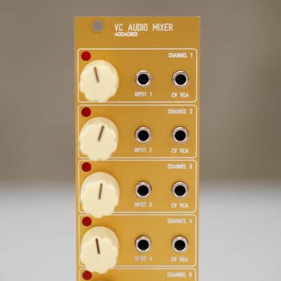 ADDAC System ADDAC802 VC Audio Mixer Eurorack Synthesizer Module #58400 image 3