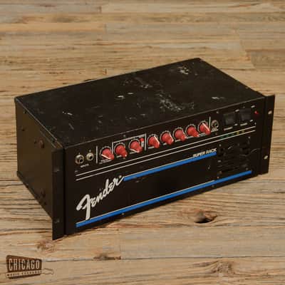 Fender Super Rack Amp Head 80s (s474) image 2