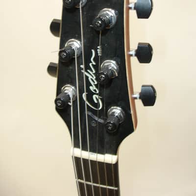 Godin xtSA Multi-Voice Electric Guitar Electric Guitar Natural Koa image 9