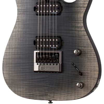 Schecter Banshee Mach-7 Evertune Electric Guitar. Fallout Burst image 2