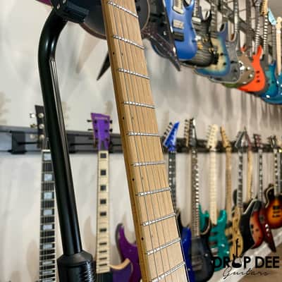 Balaguer Select Series Diablo Retro 27 FR Electric Guitar w/ Bag-Gloss Solid White image 8