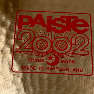 Don’t pay £477!! MASSIVE 17” Paiste 2002 SOUND-EDGE Hihats 1547g 1705g image 2