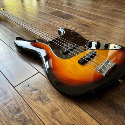 2013 Fender JB62-US ‘62 Reissue Jazz Bass USA Pickups Sunburst MIJ Japan image 5