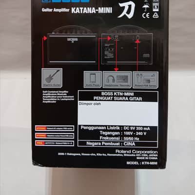 Boss KTN-MINI Katana Mini 7-Watt 1x4" Modeling Guitar Combo BRAND NEW image 3