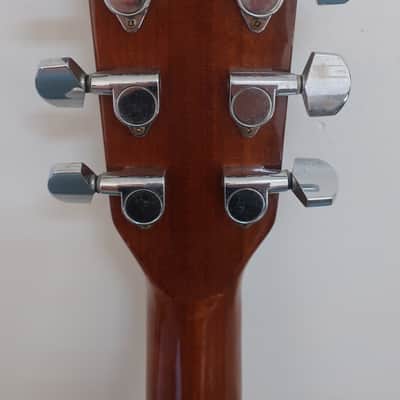 Vintage 1980s Unbranded Dreadnought Acoustic Guitar Martin Takamine Clone D28 D 28 MIJ Made in Japan Huge Sound Low Price image 12