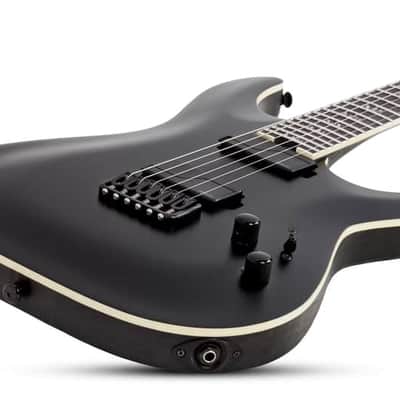 Schecter C-1 SLS Evil Twin Satin Black image 2