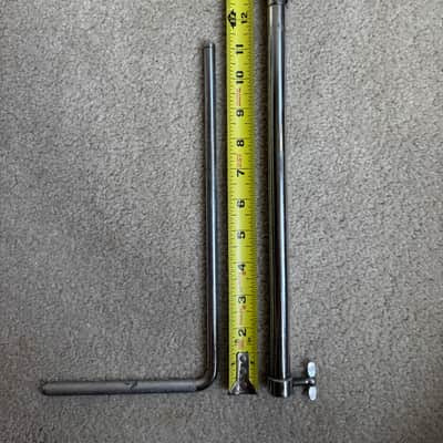 Premier Vintage Lokfast era Cymbal Holder L Arm Mount 70s - Chrome image 7
