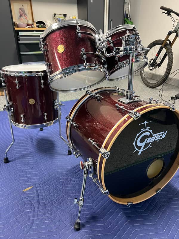 Gretsch New Classic 10/12/14/20 - Merlot Sparkle image 1