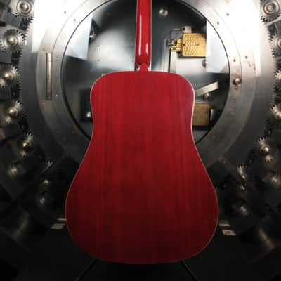 Global Dove 1970's Sunburst Acoustic Dreadnought w/ Chipboard Case image 8